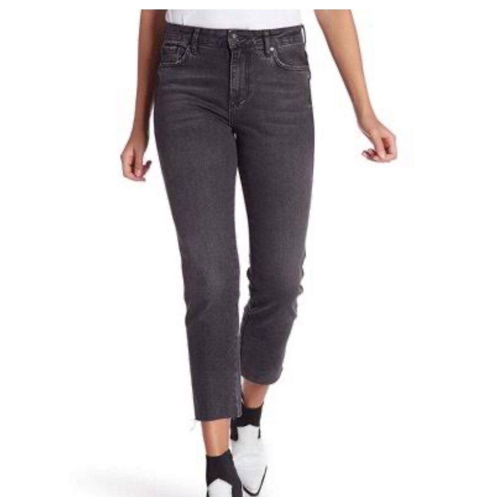Free People Women’s Clean Girlfriend Jeans - Picture 2 of 11